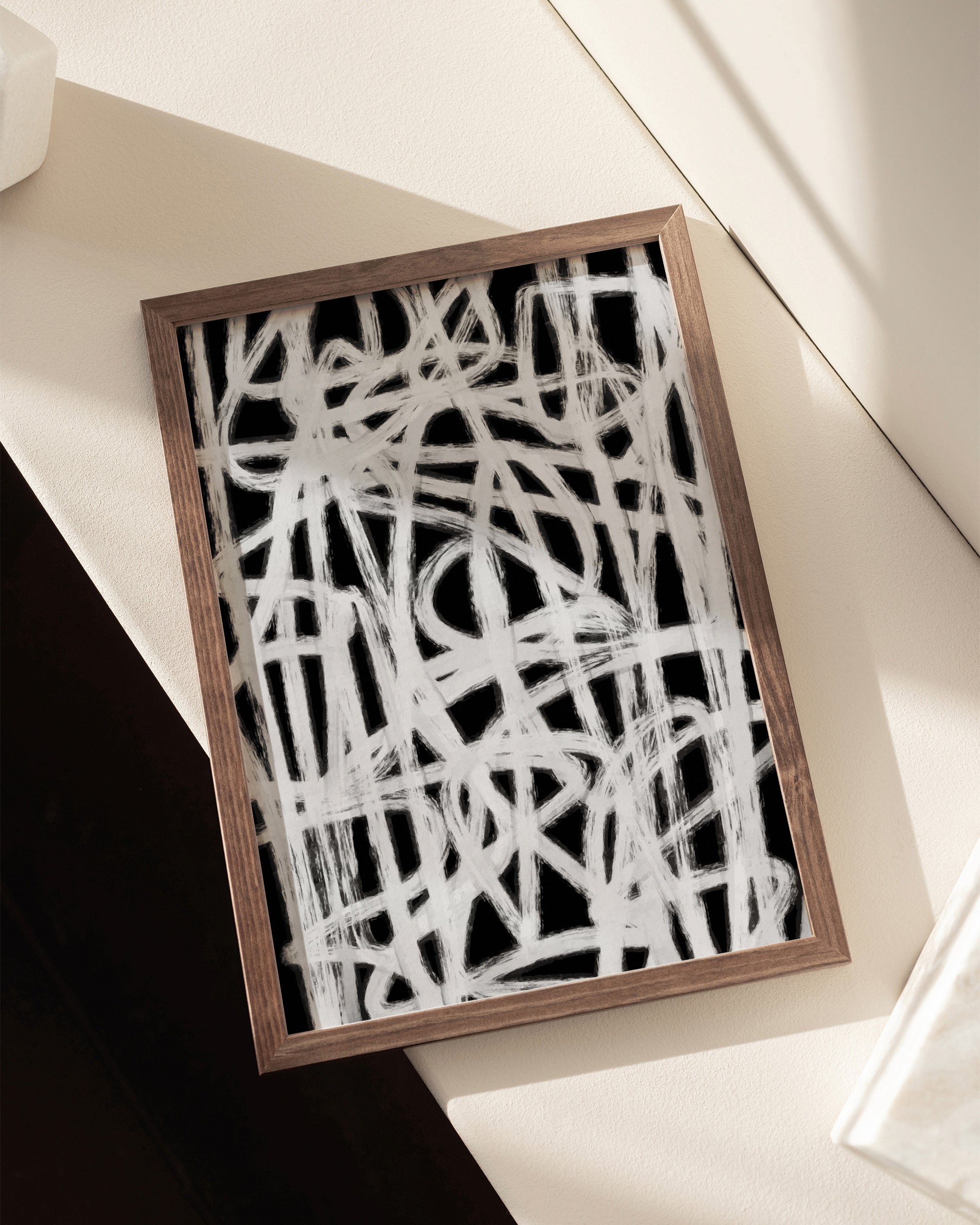 Scribble Chaos No.2-psoter-wall_art-decor-The Poster Square