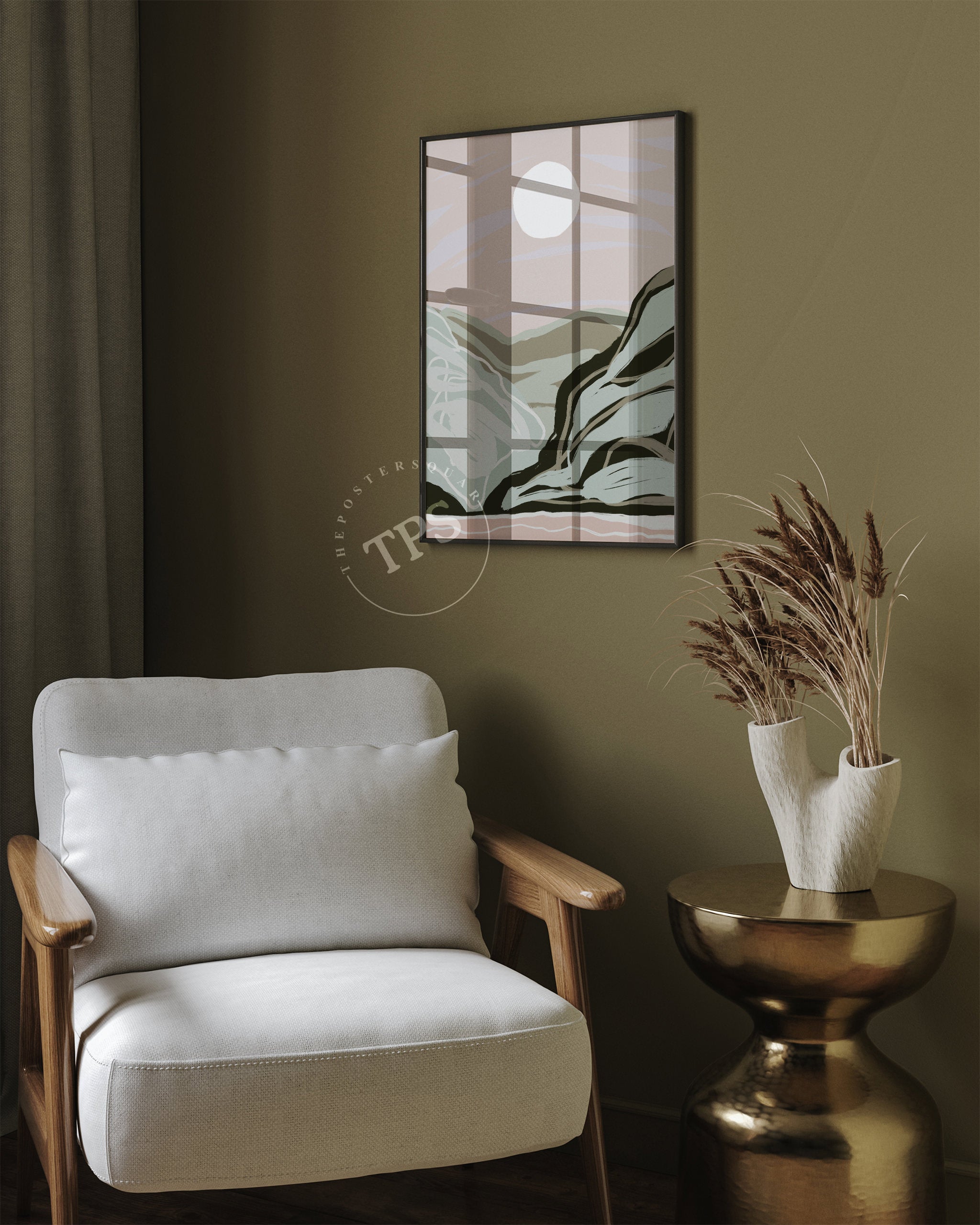 Minimalist Painting The Poster Square