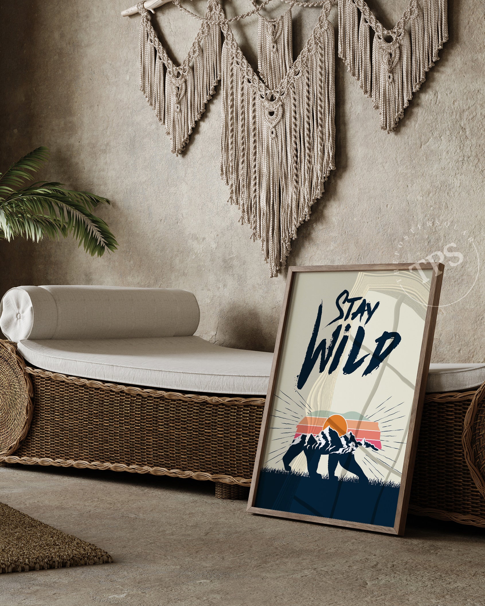 Stay Wild N2 The Poster Square