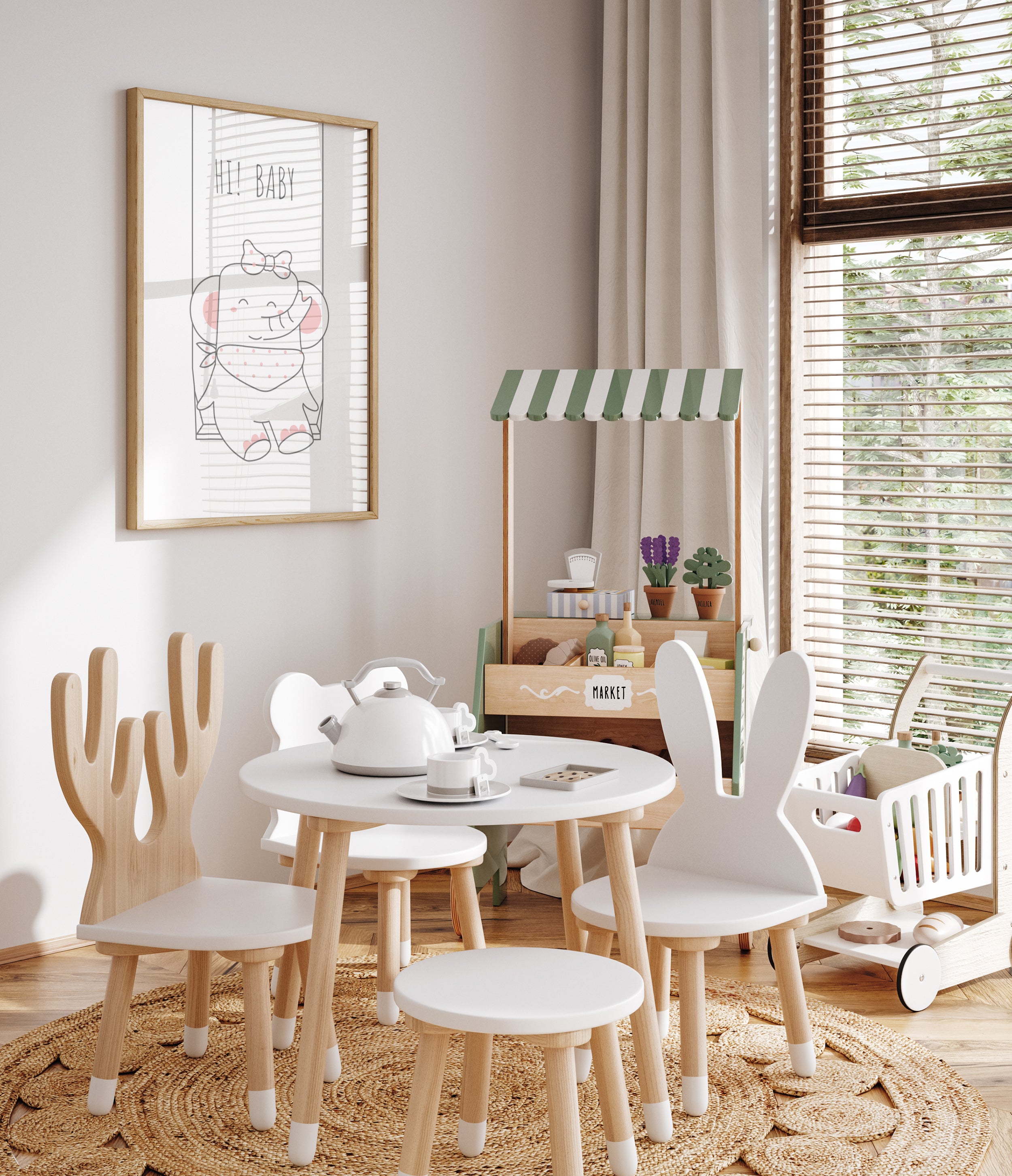 Hi! Baby The Poster Square