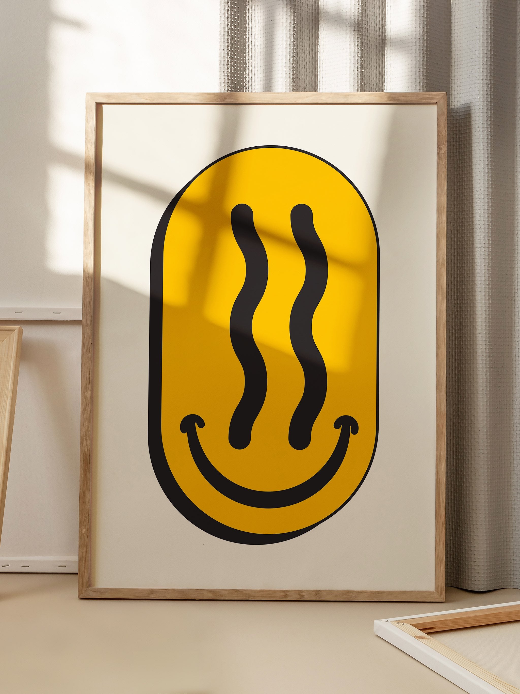 Smiley Face-psoter-wall_art-decor-The Poster Square