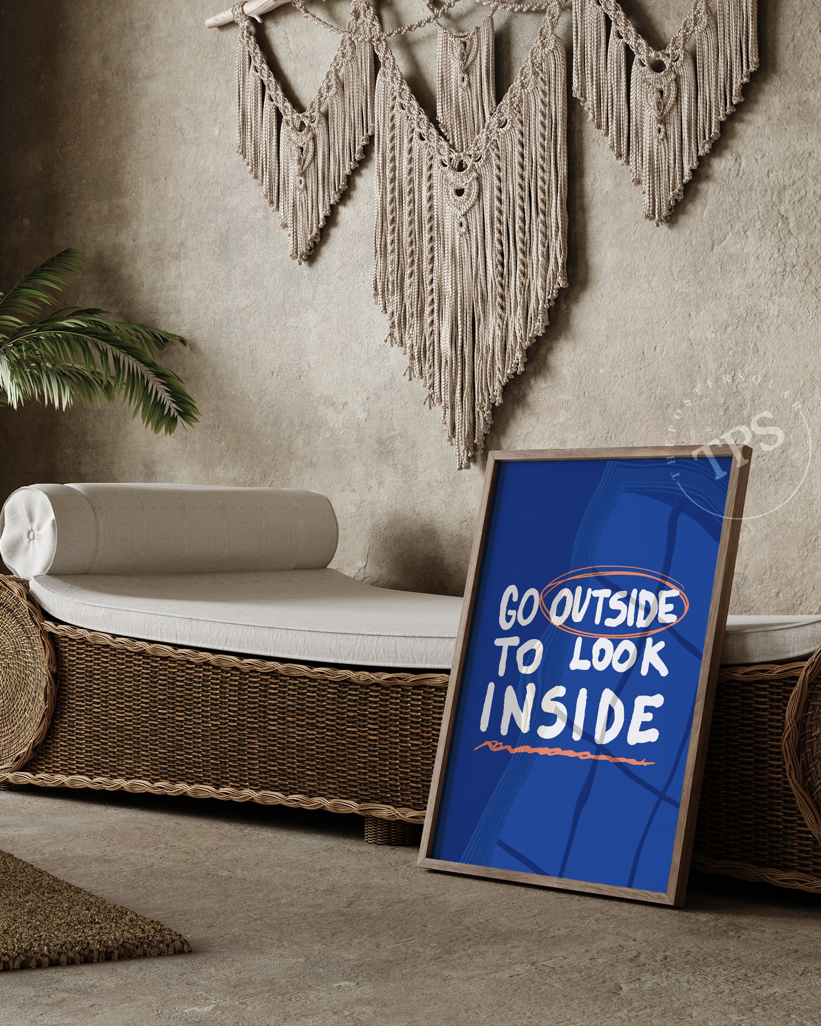 Go Outside To Look Inside The Poster Square