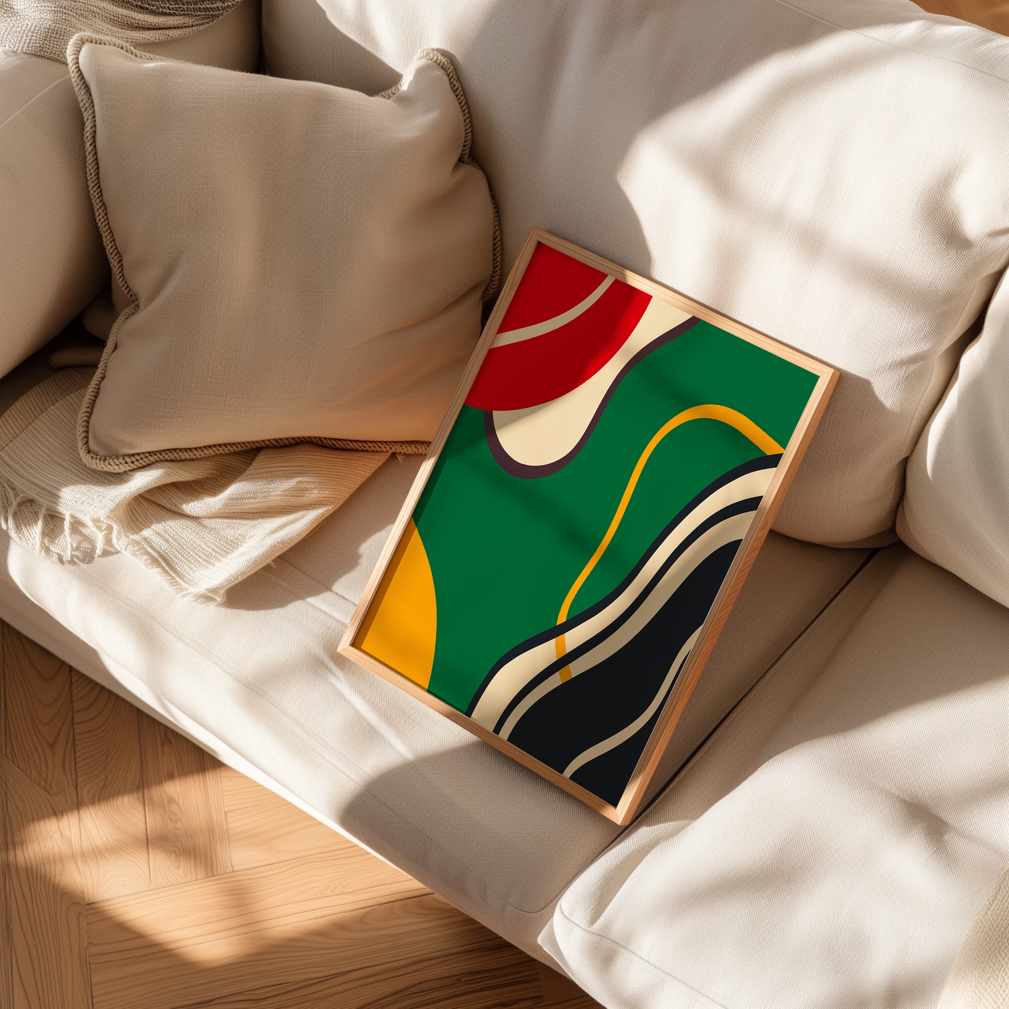 Flow of Hue Series No.4-psoter-wall_art-decor-The Poster Square