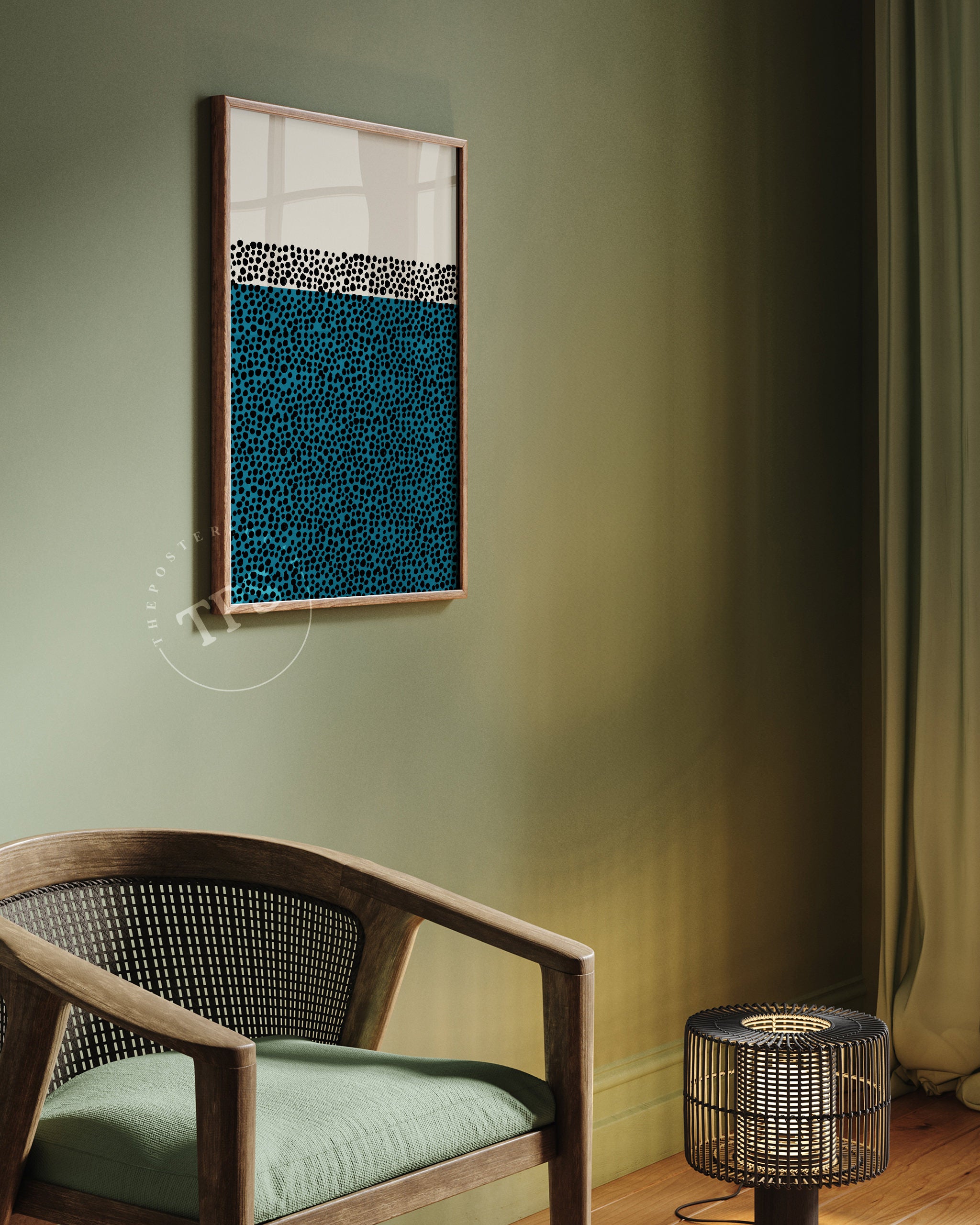 Minimalistic Abstract N7 The Poster Square