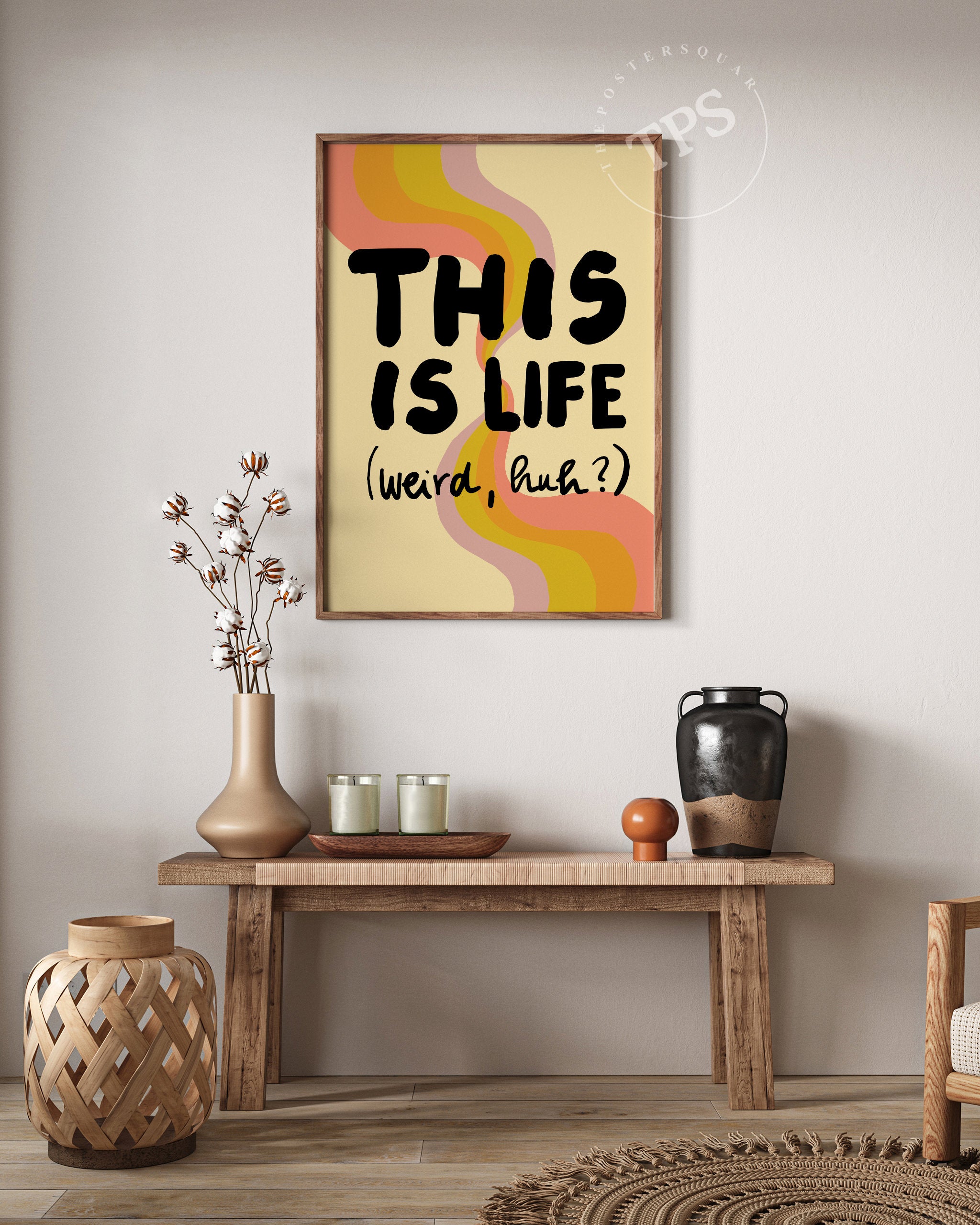 This is Life The Poster Square