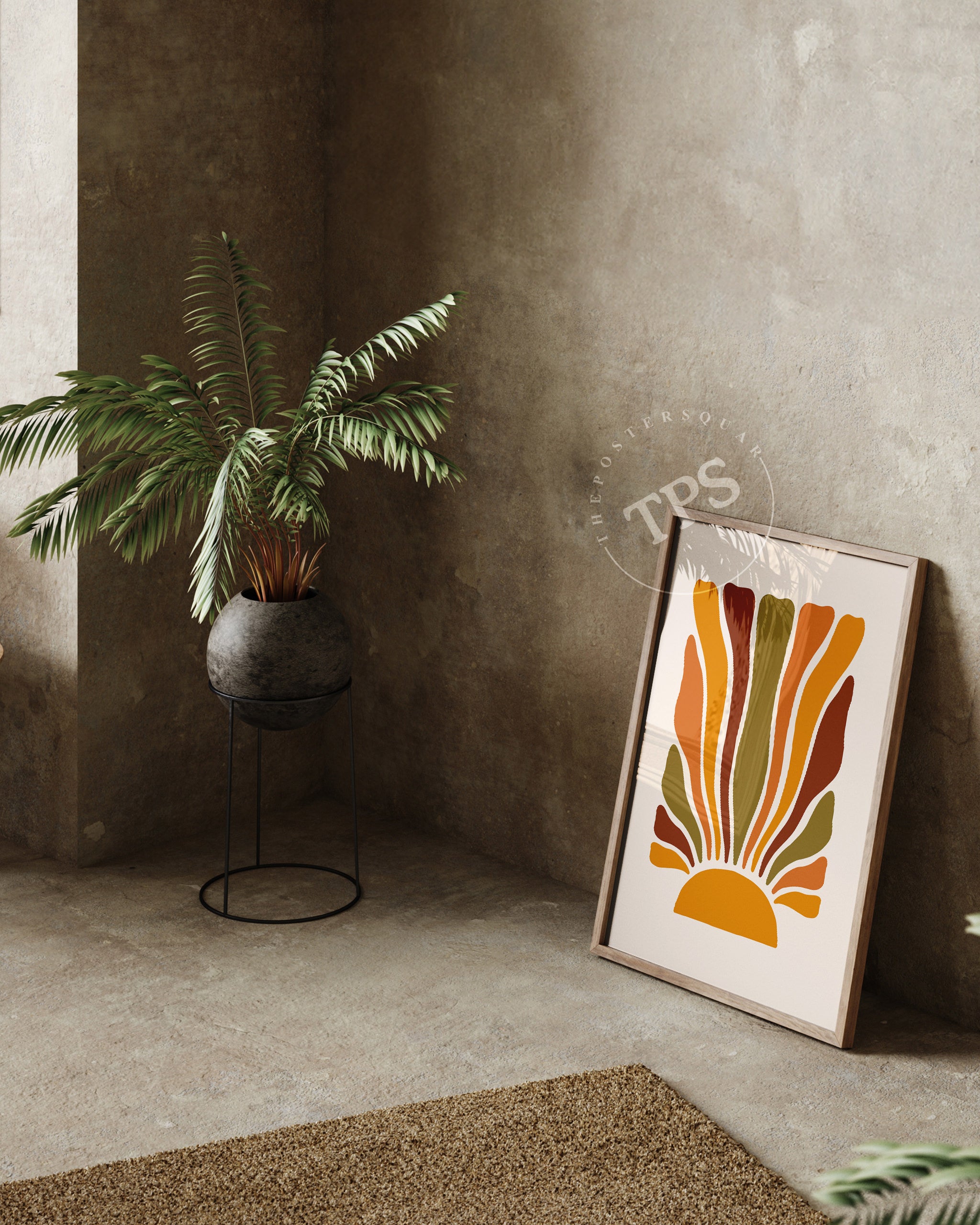 Sunny Foliage The Poster Square