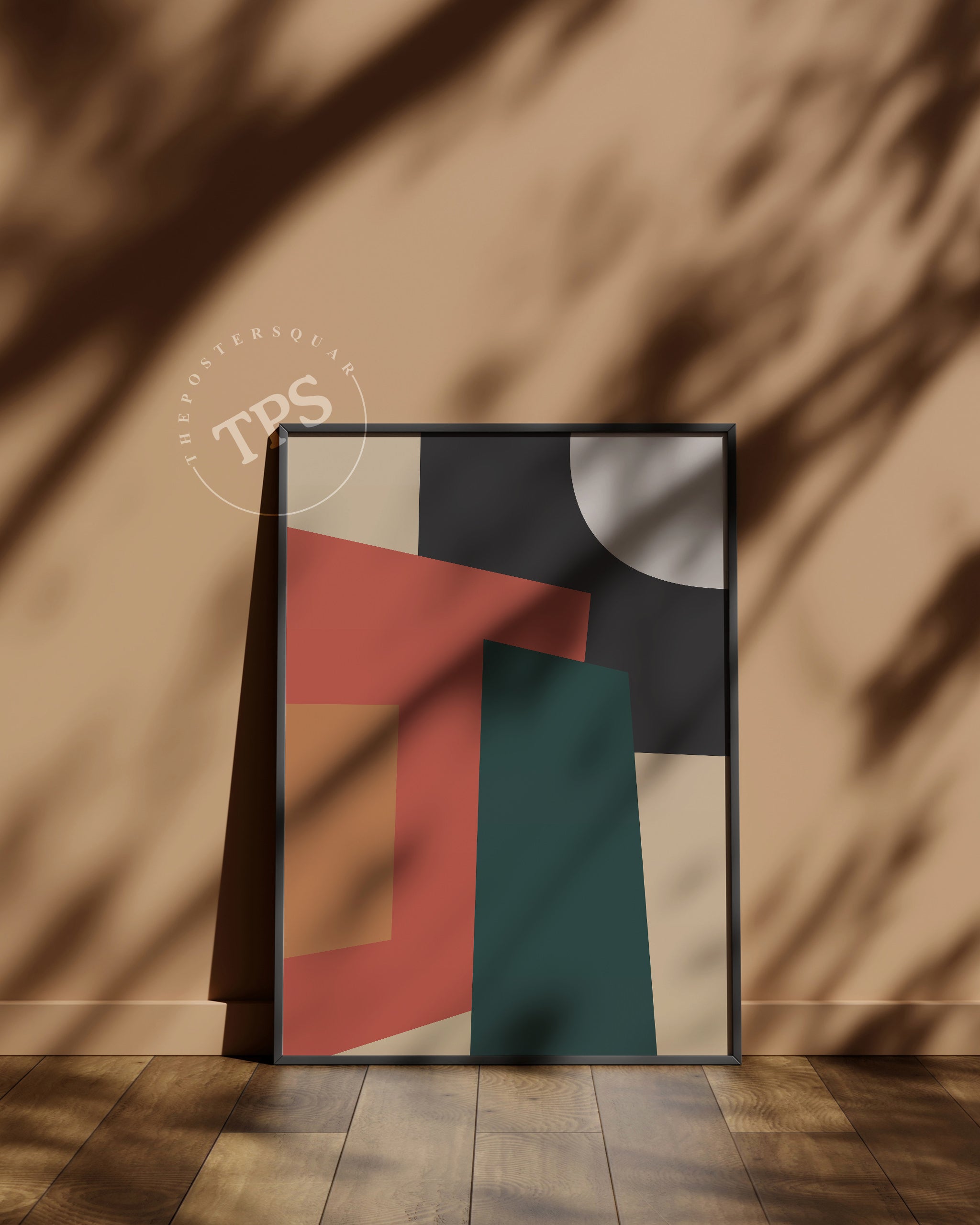 Geometric Intersection N2 The Poster Square