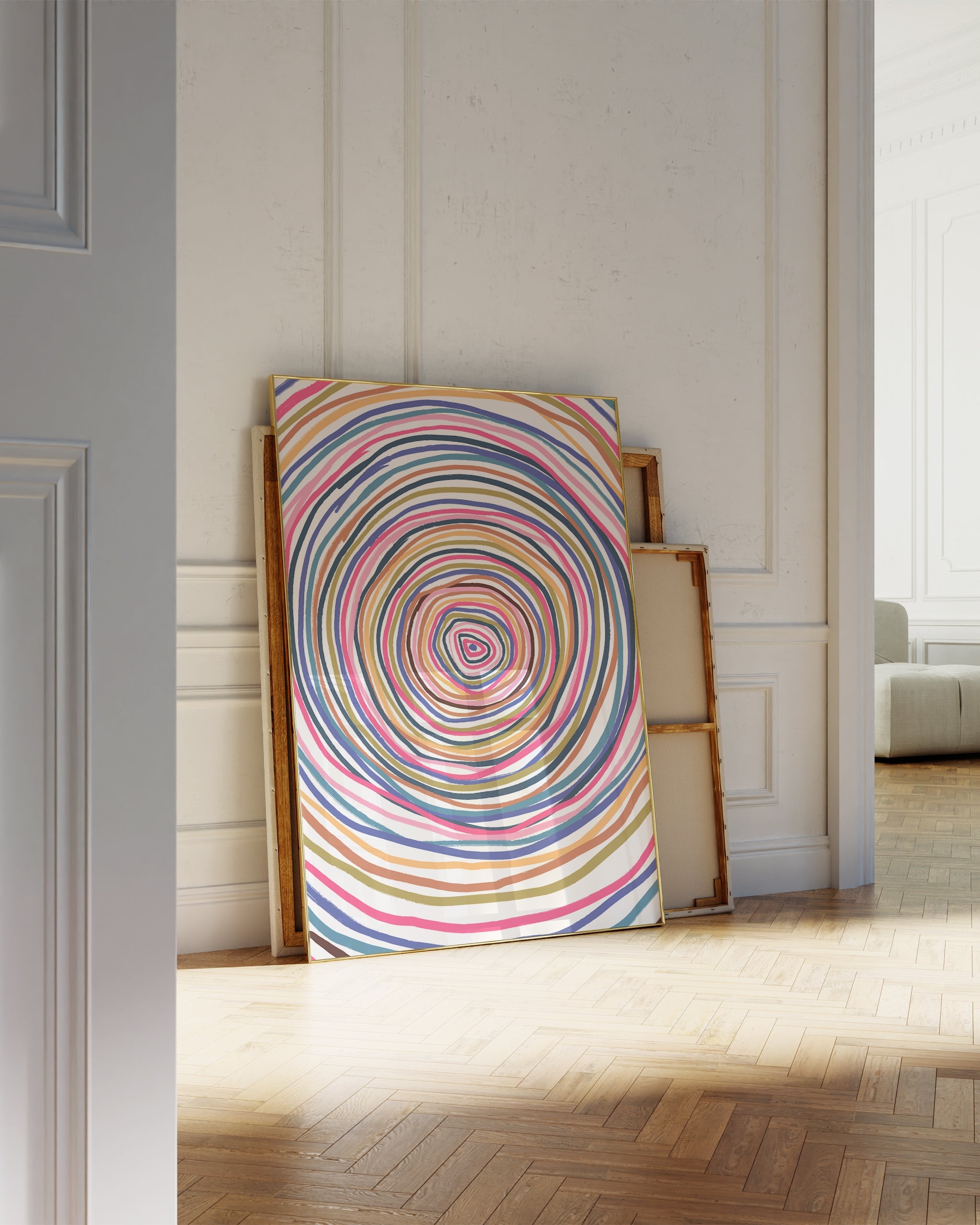 Concentric lines No.2