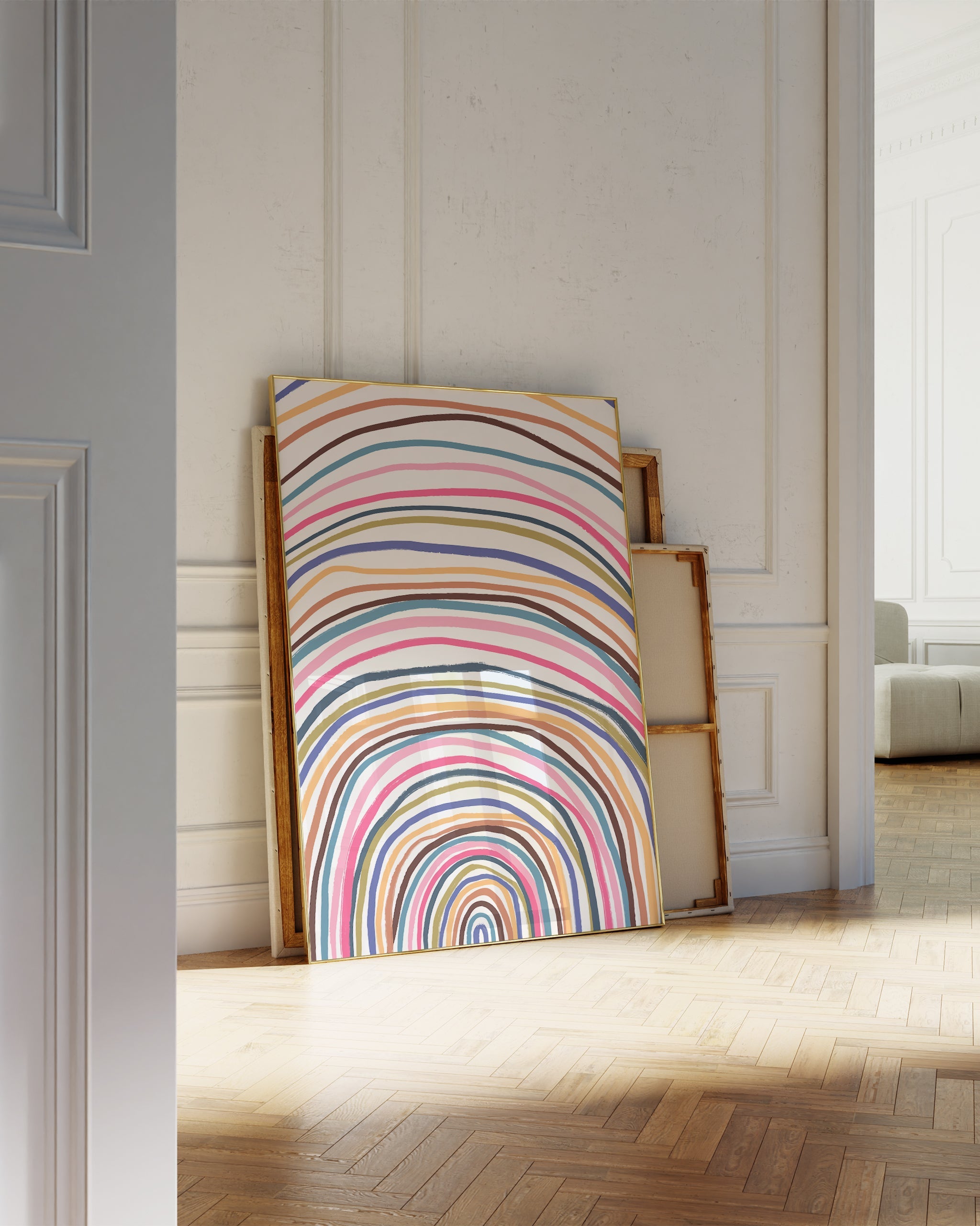 Concentric lines No.4