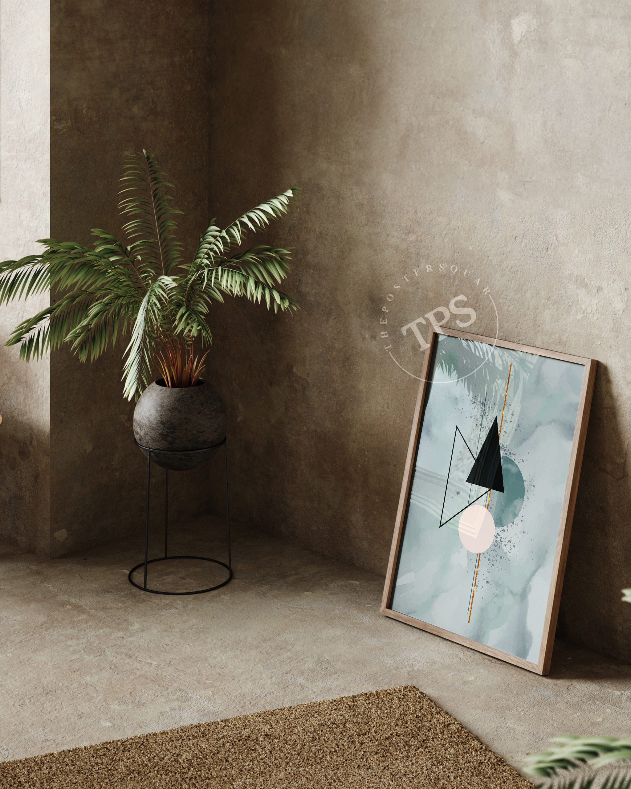 Minimalistic Abstract N13 The Poster Square