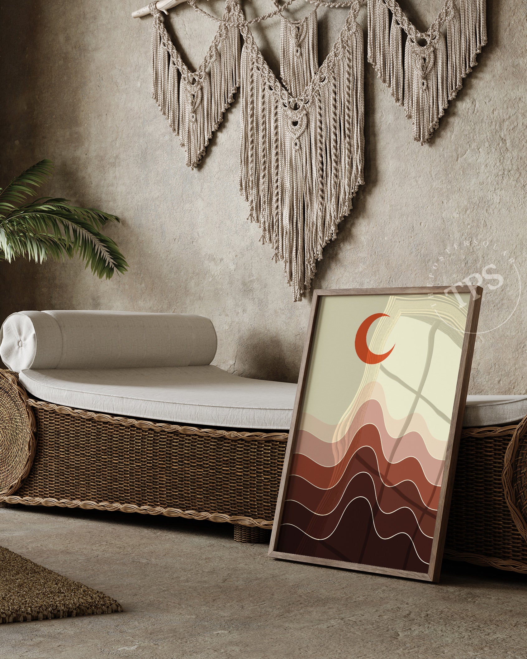 Dusk Waves The Poster Square