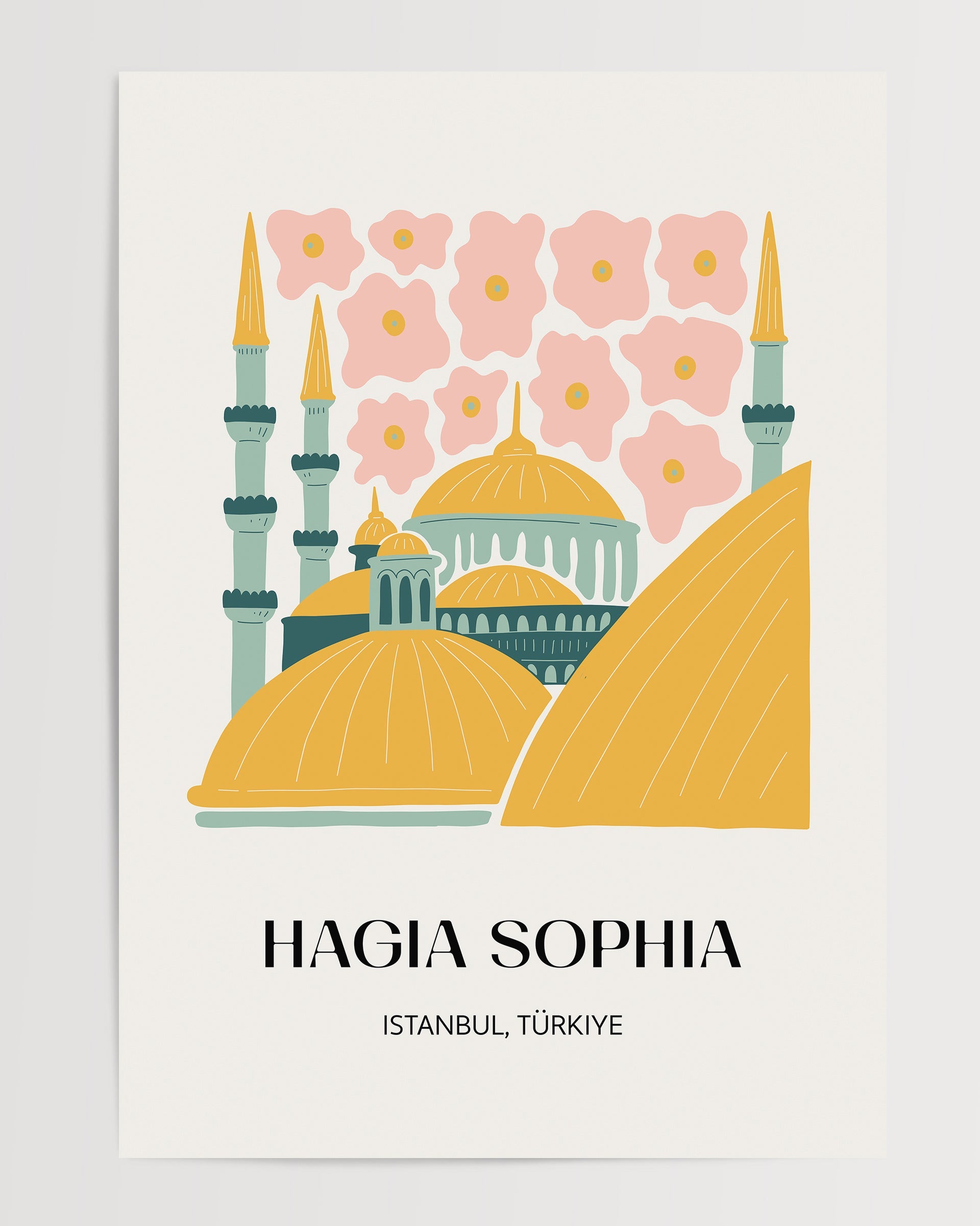 Hagia Sophia - Istanbul The Poster Square