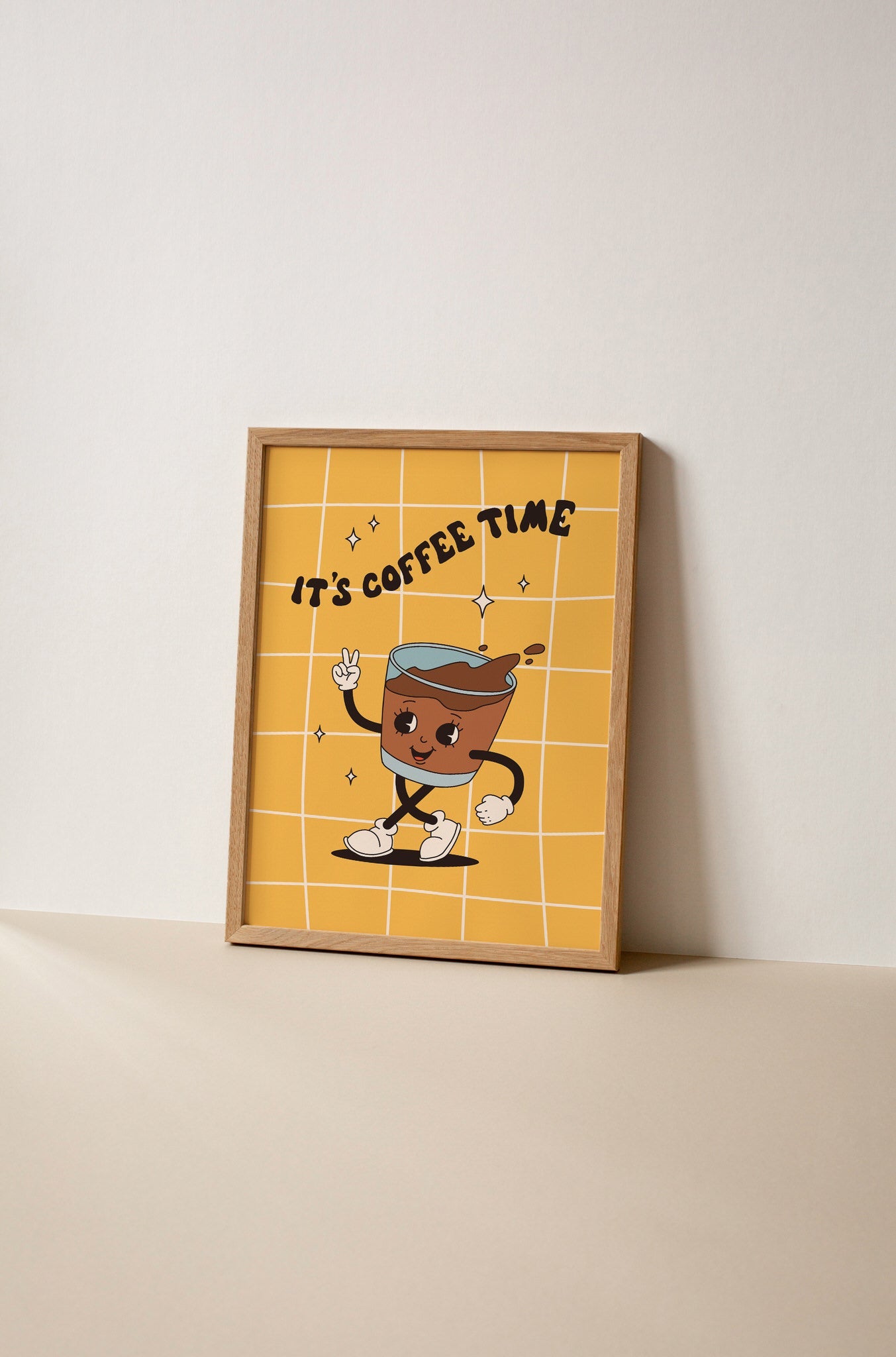 It's Coffee Time The Poster Square