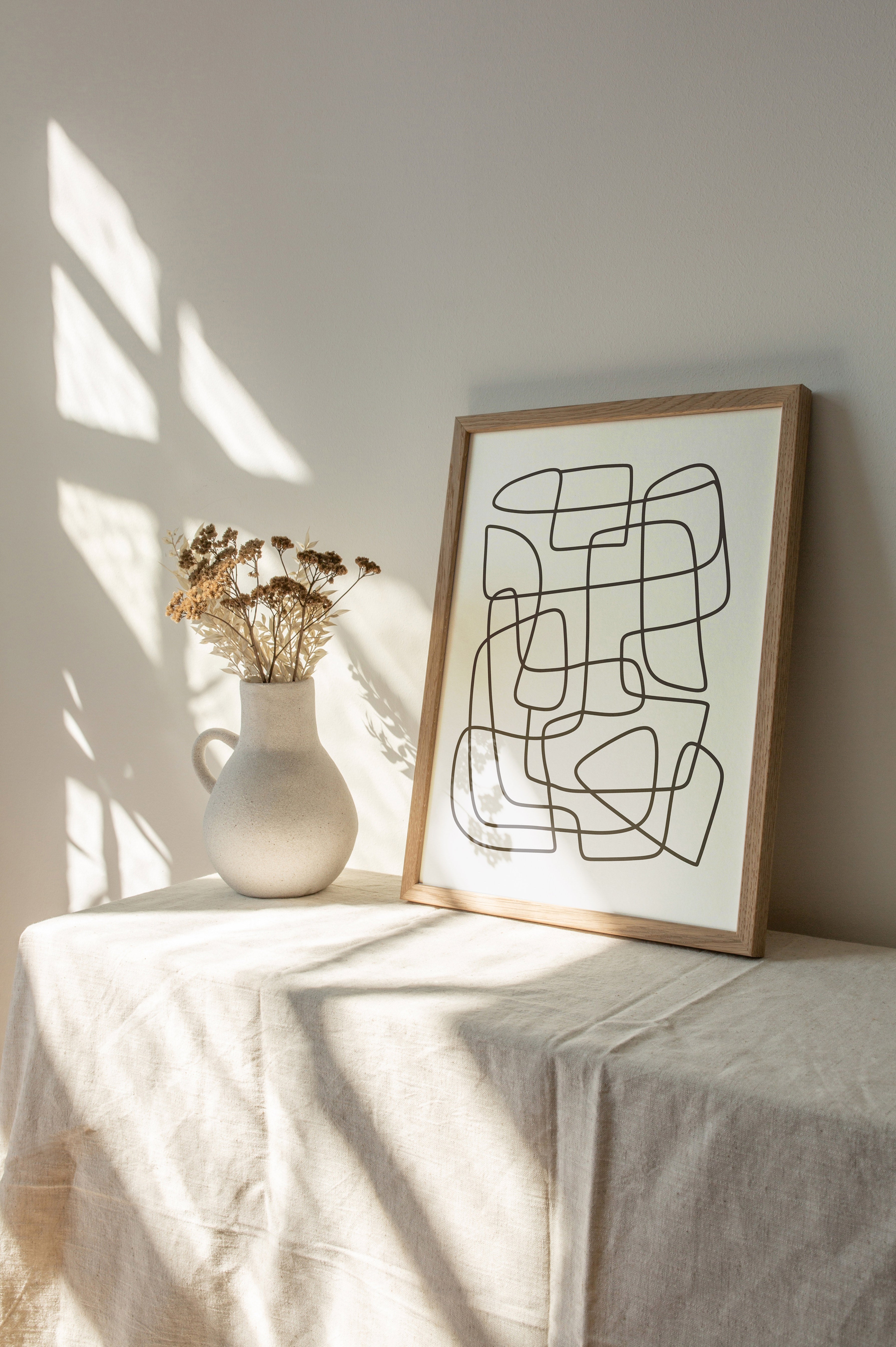 Line Art N2 The Poster Square