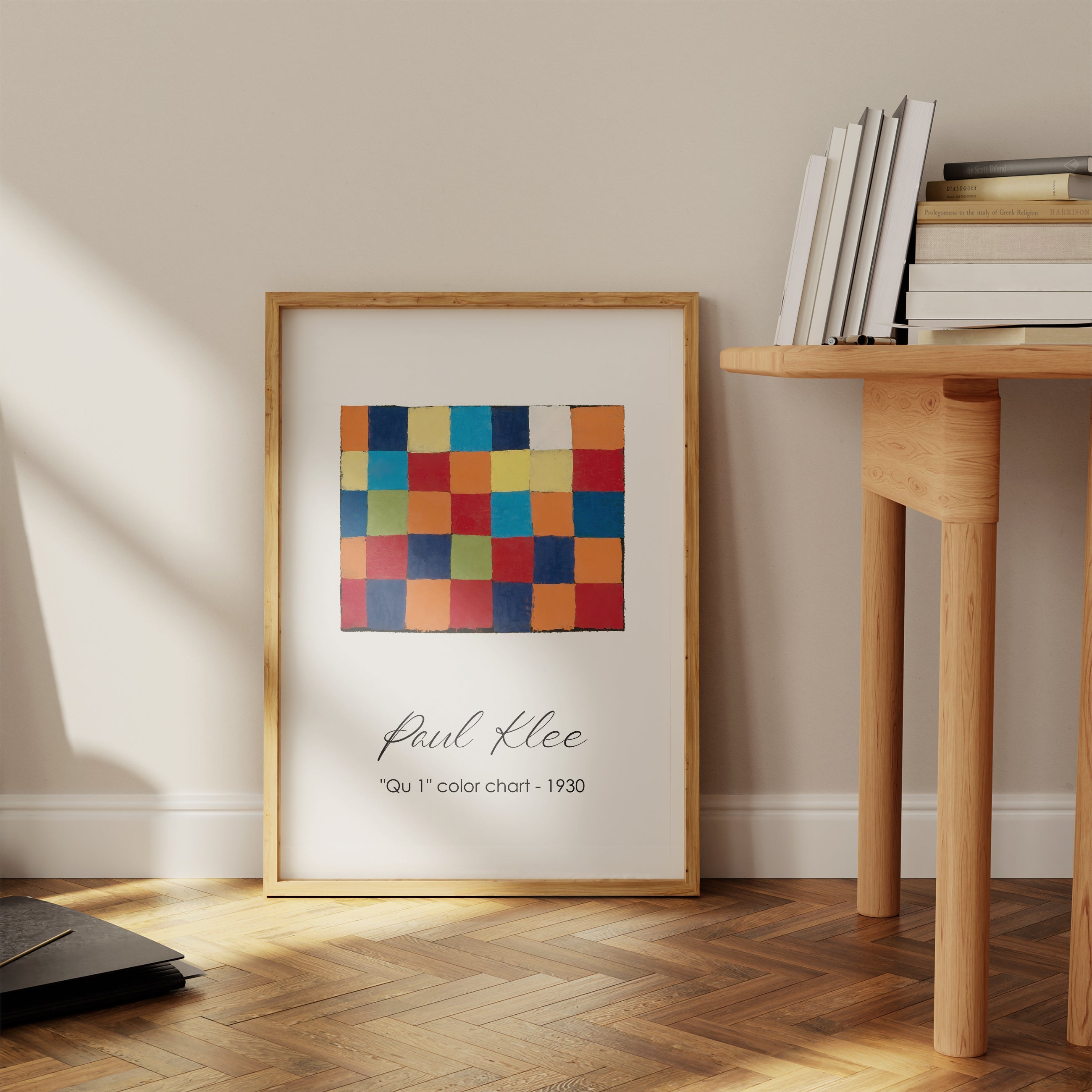 Qu 1 Color Chart The Poster Square