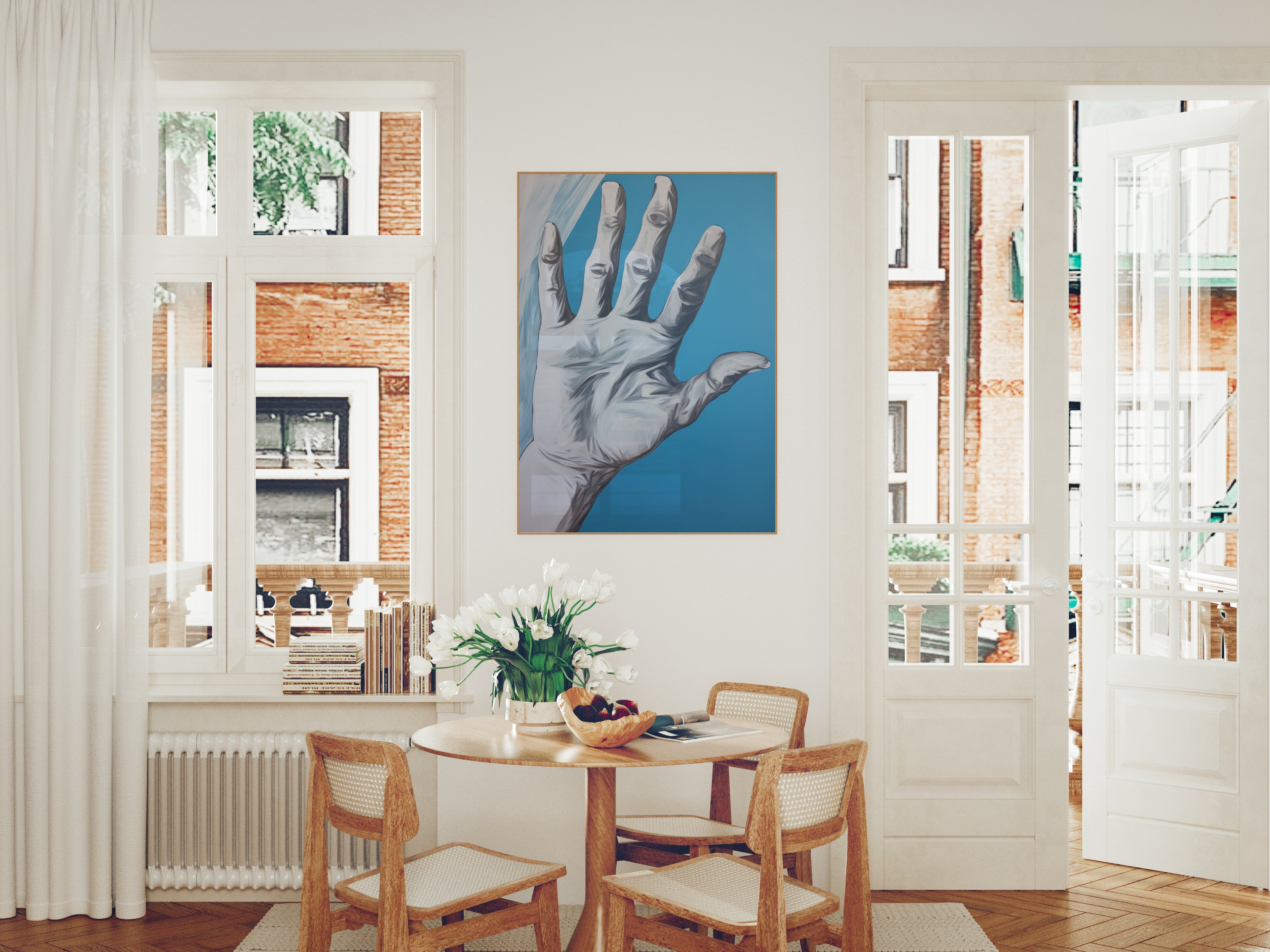 The Hand The Poster Square