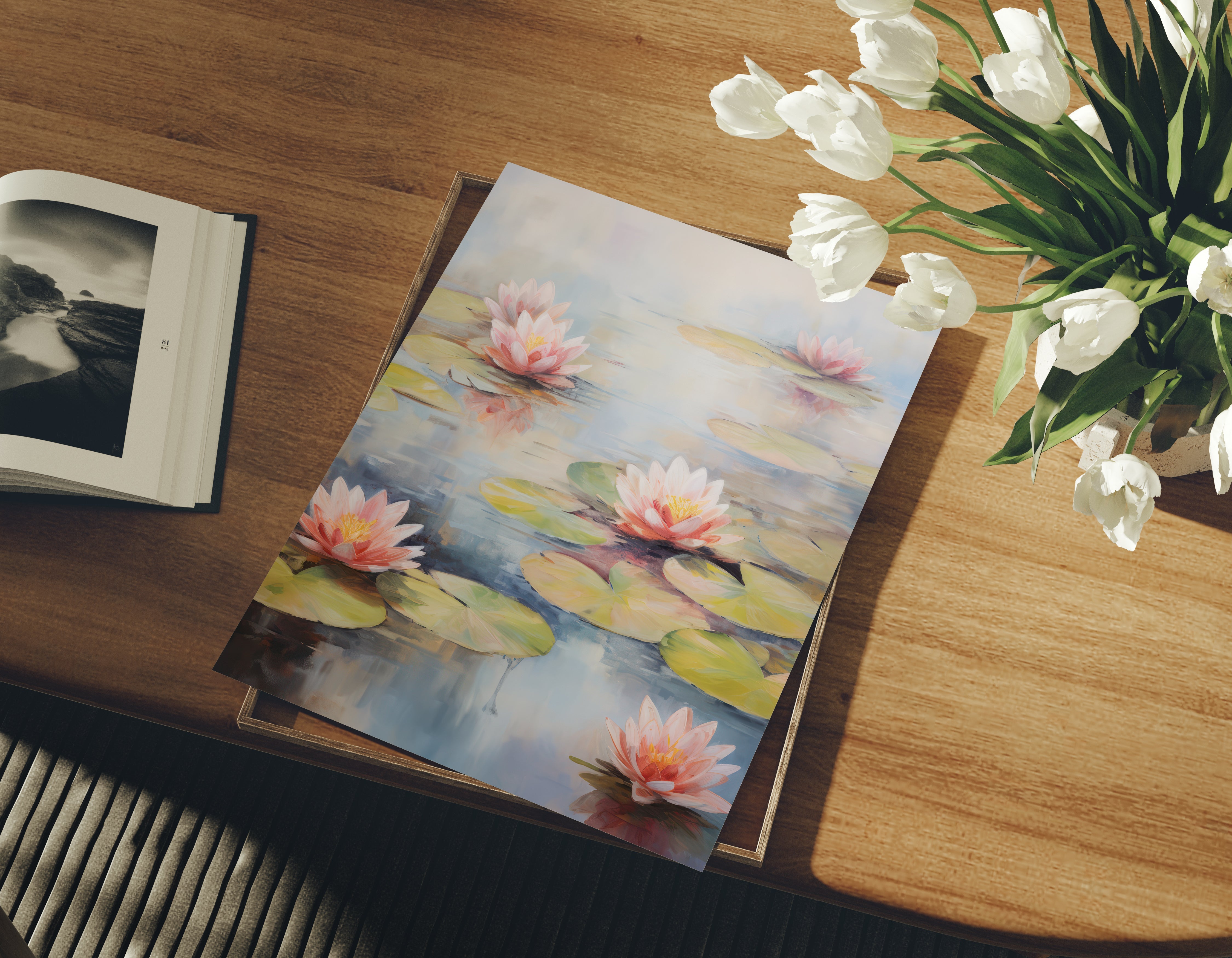 Water Lilies The Poster Square