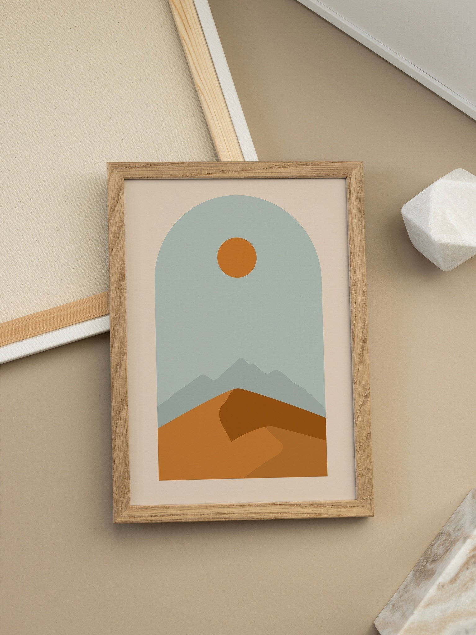 Abstract Landscape N3-psoter-wall_art-decor-The Poster Square