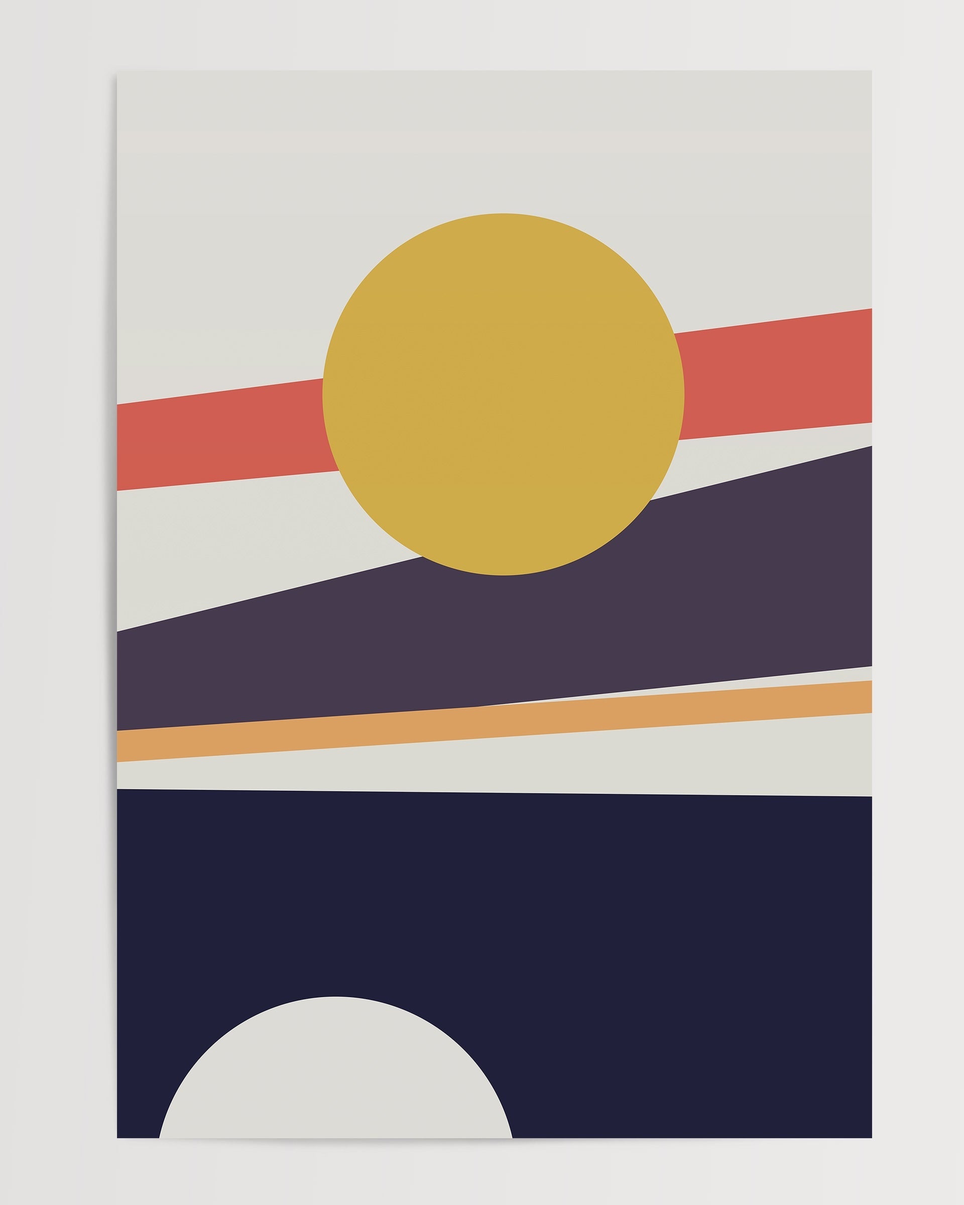 Abstract Wall Art - Minimalistic-psoter-wall_art-decor-The Poster Square