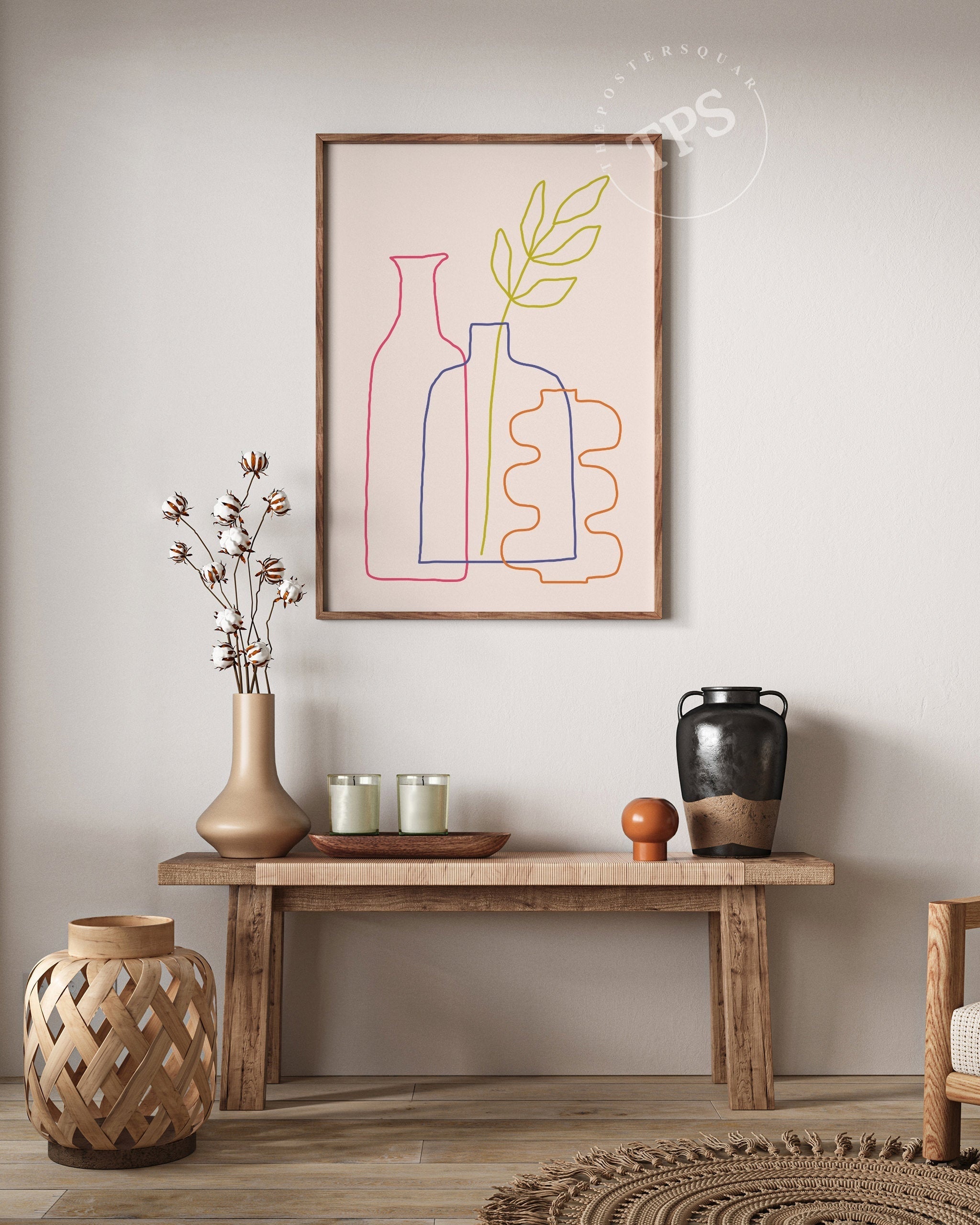 Botanic Sketch-psoter-wall_art-decor-The Poster Square