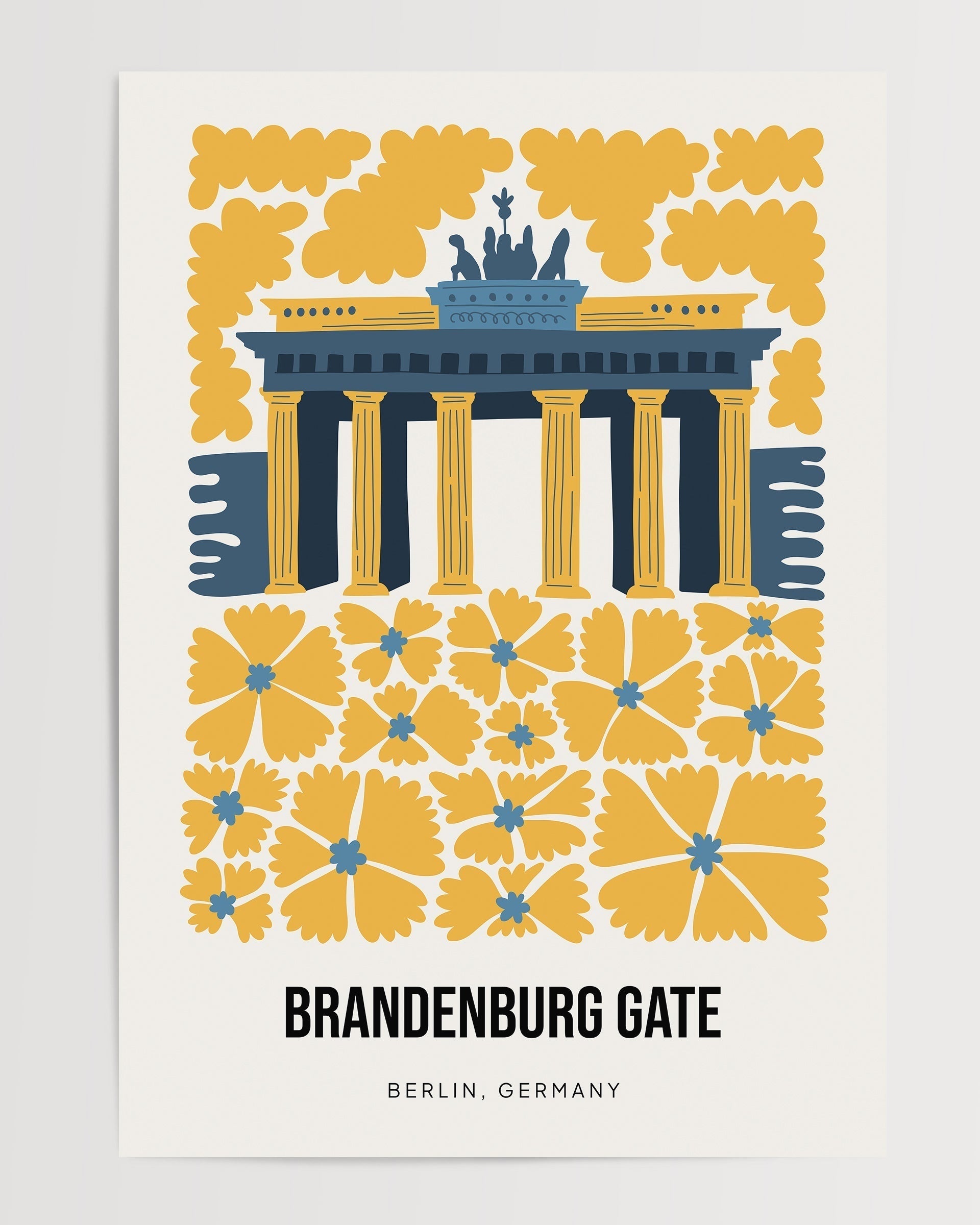 Brandenburg Gate - Berlin-psoter-wall_art-decor-The Poster Square